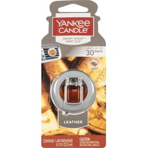 Yankee Candle Smart Scent Vent Clip Car & Home AC Air Freshener, Leather