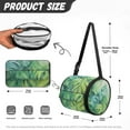 thumbnail image 7 of ZIATUBLE Palm Leaves Paper Towel Holder Kitchen Paper Towel Holder Organizer with Adjustable Strap Paper Towel Roll Storage Organizer Reusable Hanging Paper Storage Bag for Camping, 7 of 7