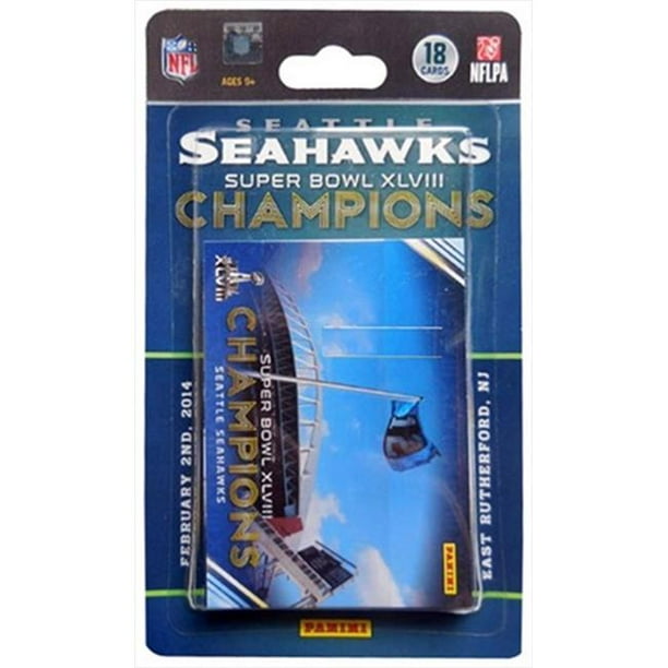 Panini Seattle Seahawks Super Bowl XLVIII Champions 18-Card Trading Card Set