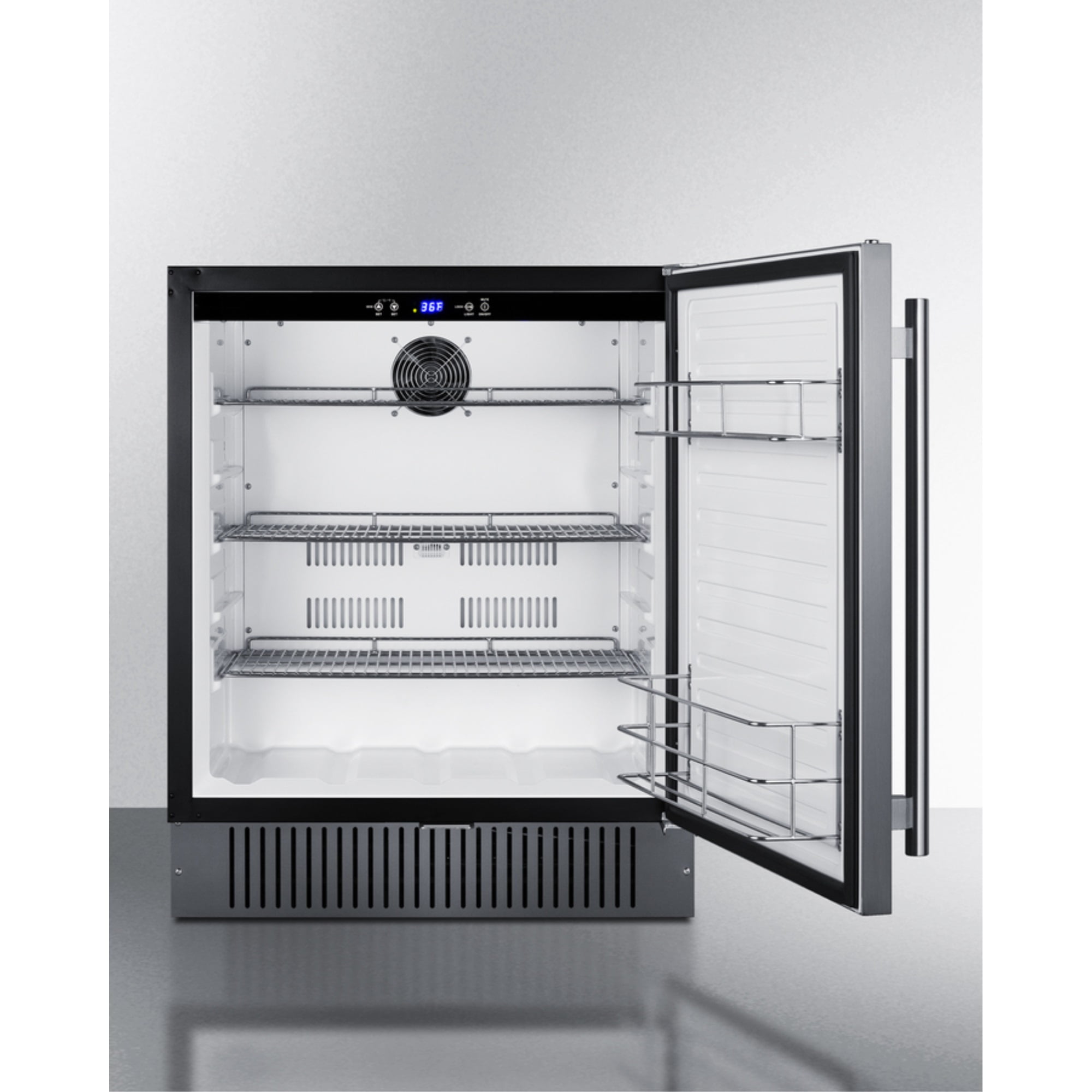 27" wide built-in undercounter all-refrigerator for commercial or residential use