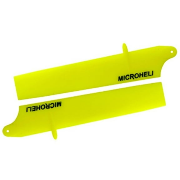 Microheli Bullet Plastic Main Blade 85mm (YELLOW) - BLADE NANO CPX/CPS/S2/S3