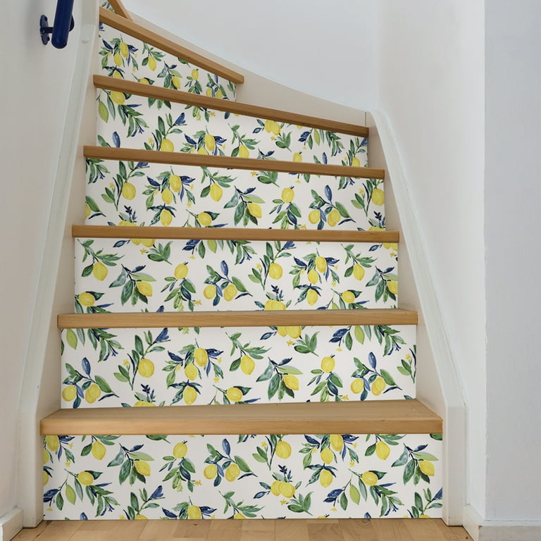 【レモングラス様】リーフ ナプキンホルダー 展示品(H-2507IN49) NuWallpaper Lemon Drop Yellow Vinyl Peel And Stick Wallpaper, 216