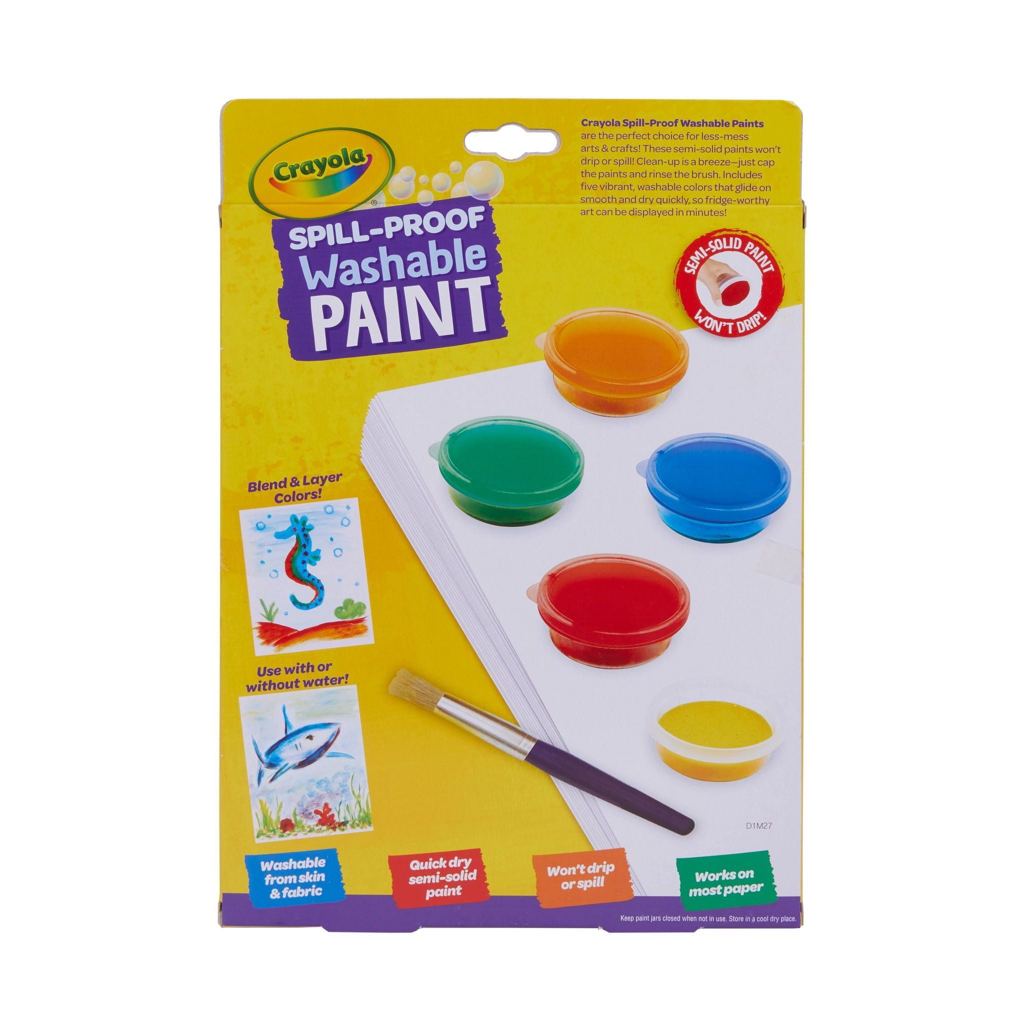 Crayola Washable Paint Kit - Shop Paint & Paint Brushes at H-E-B