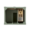 thumbnail image 5 of James Martin Vanities 650-V30 Brittany 30" Single Basin Poplar Wood Vanity Cabinet Only -, 5 of 7