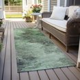 thumbnail image 6 of Addison Rugs Chantille Indoor/Outdoor Transitional Abstract Green Washable Runner Rug, 2'3" x 7'6", 6 of 6