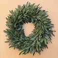 thumbnail image 7 of Cheapark 18 Inch Faux Olive Wreath Spring Summer Door Hanging Decor For Home Hotel Restaurant Wall And Entryway Ornament Gift, 7 of 7
