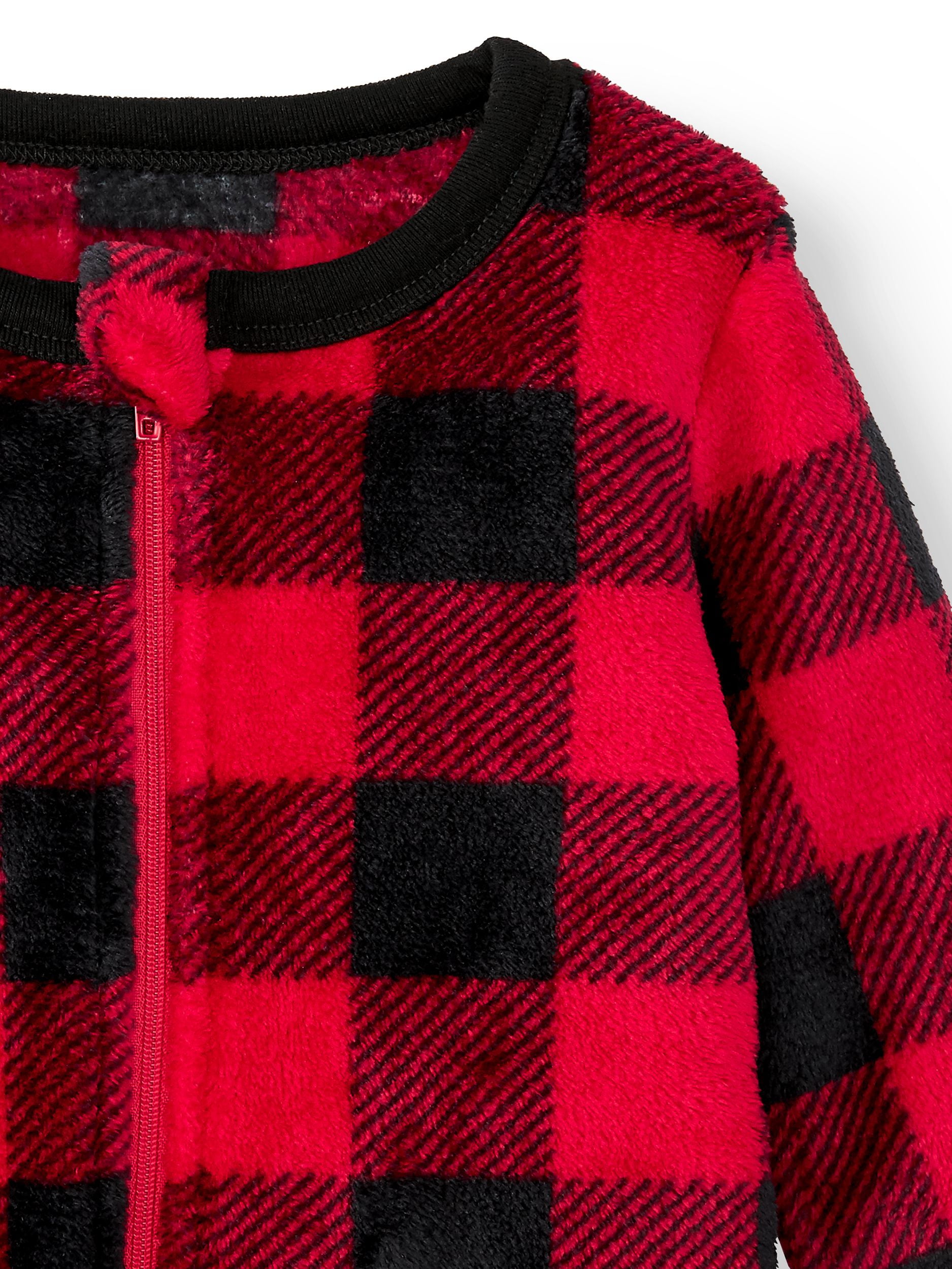 Jolly Jammies Infant Buffalo Plaid Matching Family Pajamas, Sizes 3M-18M
