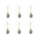 thumbnail image 1 of Pack de 6 Focos LED Aksi 1W A19 Estela de luz Base E27 Amarillo, 1 of 3