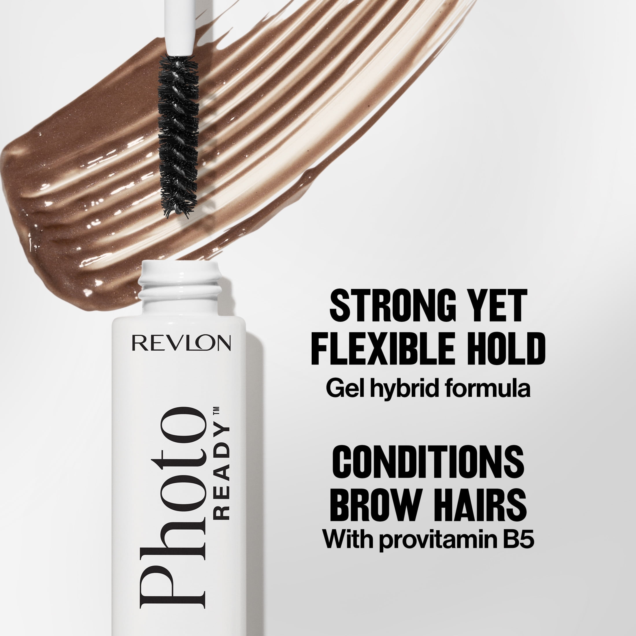 Revlon PhotoReady Lifting Brow Gel, Tinted Eyebrow Lamination, 803 Warm Medium Brown, 0.23 fl oz