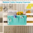 thumbnail image 3 of POINTERTECK Bedside Storage Bag Hanging Organizer for Bunk and Hospital Beds Dorm Rooms Bed Rails Can be Placed Glasses Books, 3 of 6