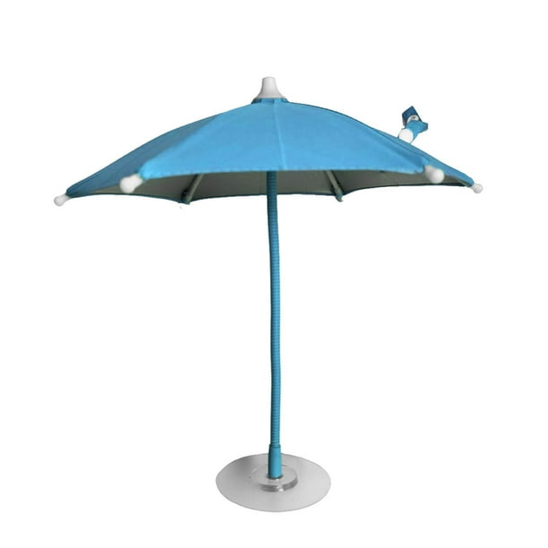 Parasol Teléfono Móvil 360 ° Flexible Teléfono Paraguas Ventosa Soporte Portátil Deslumbramiento Parasol Teléfono Ventosa Soporte Conveniente para el uso al aire libre y el coche
