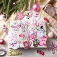 thumbnail image 3 of Tigeen 48 Parches Navideños Rosa para Planchar, Bordados, 3 of 7