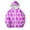 Hot Pink a1, variant on Girls Oversized Hoodie Full Zip Fleece Jacket Kids Y2k Trendy Floral Printed Long Sleeve Hooded Sweatshirts Casual Fall Clothes for Teens 4-12 Years
