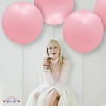 thumbnail image 2 of PMU Premium Latex Balloons - Jumbo Size Balloons for Birthdays, Wedding Parties, Baby Shower, Indoor & Outdoor Party Events & Decoration Supplies - Made in USA, 36 Inch Neon Bubble Gum Pink, Pkg/6, 2 of 8