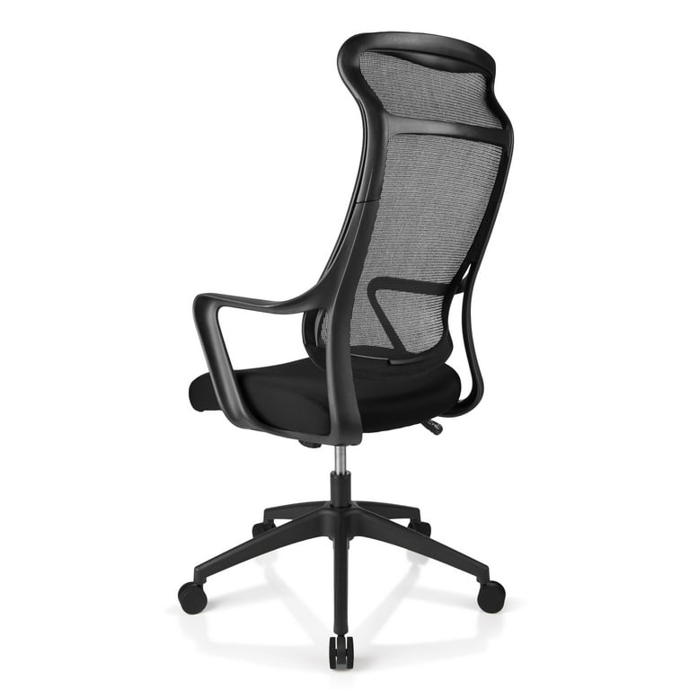 Realspace Lenzer Mesh High Back Task Chair Black BIFMA