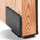 thumbnail image 2 of Guía para puerta corrediza, guía en U montada en la pared para puertas con ranuras y sin ranuras, ancho de riel ajustable de acero inoxidable para un funcionamiento suave, fondo plano protector para, 2 of 5
