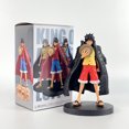 thumbnail image 3 of Sombrero de paja de una pieza, capa para niño, combinación de Luffy, versión teatral, modelo, adorno de muñeca, figura en caja, 3 of 5