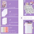 thumbnail image 6 of SKYDUE A6 Budget Binder，6-Ring Money Saving PVC Binder with Transparent Cash Envelopes，Expense Budget Sheets & Sticky Labels for Planning and Organizing, 6 of 6
