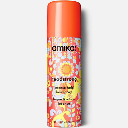 Amika Headstrong Intense Hold Hairspray | 1.5 Oz / 49 Ml | Safe For Color-Treated, Brazilian-Treated & Keratin-Treated