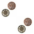 thumbnail image 2 of Guardoinrt 2pieces Exquisite Craft Metal Candle Jar Cover For Retro And Elegant Home Decor 2Set, 2 of 6