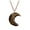 F, variant on Jewelry VerPetridure Moon Safety Long Life Lock Necklace able silver Necklace