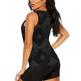 thumbnail image 3 of Wukai Black Poker Print &nbsp;Women's Workout Tank Top Mesh Yoga Shirts Athletic Running Tank Tops Athletic Gym Shirts - Medium, 3 of 8