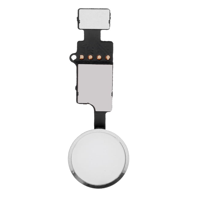 Botón de retorno de la página de inicio Módulo de cable flexible de tecla principal de repuesto para iPhone 7/7 Plus/8/8 PlusPlata