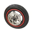 thumbnail image 1 of Rear Wheel, Scooter Rear Wheel 120mm Brake Disc Fluted  Better Grip  for Electric Scooter Repair, 1 of 7