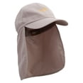 thumbnail image 4 of Cod Fish Embroidered Flap Hats - Khaki OSFM, 4 of 5