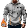 thumbnail image 3 of Todays Daily Otaozi Mens Hoodies Pullover Casaul Long Sleeve Black Zip Up Hoodie Men Graphic Mens Graphic Sweatshirts Hoodies Mens Tops Summer Business Casual Gifts For Men, 3 of 4