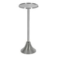 thumbnail image 1 of Kate and Laurel Sanzo Table d'Appoint Moderne à Piédestal, 9 x 9 x 23, Argent, Table de Bout Décorative avec Dessus de Table Élégant, 1 of 8