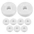 thumbnail image 2 of LOLIPPYY 10pcs Dental Flosser Built-In Spool Wire Flosser Replacement Core Polyester Dental Floss Refill For Oral Care Tooth Cleaning 50m, 2 of 8