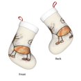 thumbnail image 3 of Honeii Brown Cat Cartoon for Christmas Stocking,Large Xmas Stocking,Holiday and Family Stocking for Fireplace Christmas Holiday Party Decoration, 3 of 7