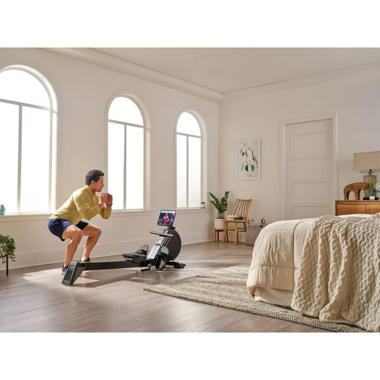 ProForm 550R Rower with Large LCD Display Built In Tablet Holder and SpaceSaver Design
