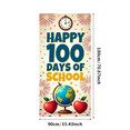 thumbnail image 3 of LUUFILx School 100 Days Celebration Backdrop Banner Colorful Party Supplies Background Photography Props Happy Days Decorations Classroom Event Decor, 3 of 9