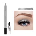 thumbnail image 1 of Lápiz de sombra de ojos brillante para mujer, maquillaje cosmético, oro, plata, negro, azul, marrón, larga duración, resistente al agua, delineador de ojos con purpurina, AM225 （02, 1 of 5