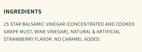 Papi Cuisine Strawberry Balsamic Vinegar, 8.5 oz Bottle