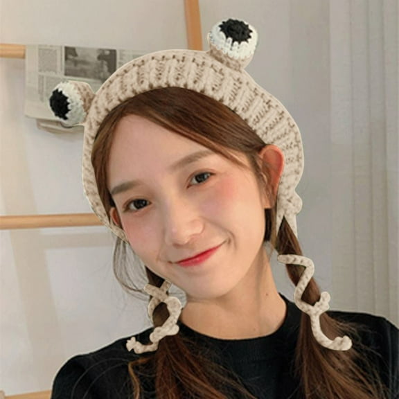 Dyfzdhu Frog Bucket Hat Panama Fishing Hat Cartoon Cute Hats for Women Men Bob Chapeau Outdoor Sun Fisherman Caps Beige