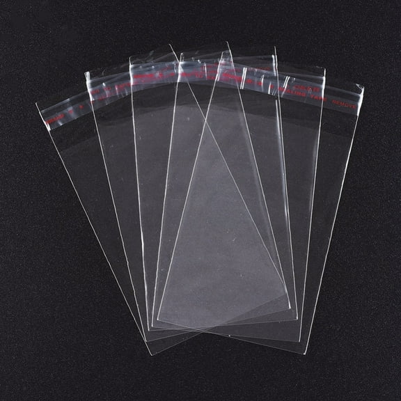 2000pc Cellophane Bags Clear 11x6cm Unilateral Thickness: 0.0125mm Inner Measure: 8.8x6cm