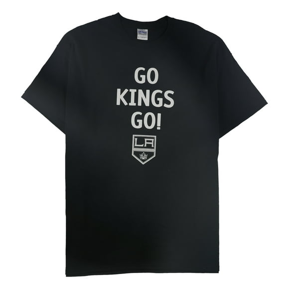 Gildan T-Shirt Graphique Mens Go Kings Go, Noir, Petit