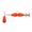 Red, variant on Whaledi Double Layer Umbrella Hook 90mm Squid Jig Hook with Colorful Beads Swivels