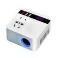 thumbnail image 1 of Inversor de corriente para automóvil 12V / 24V 220v 150W Adaptador de inversor de fuente de alimentación (Blanco), 1 of 6