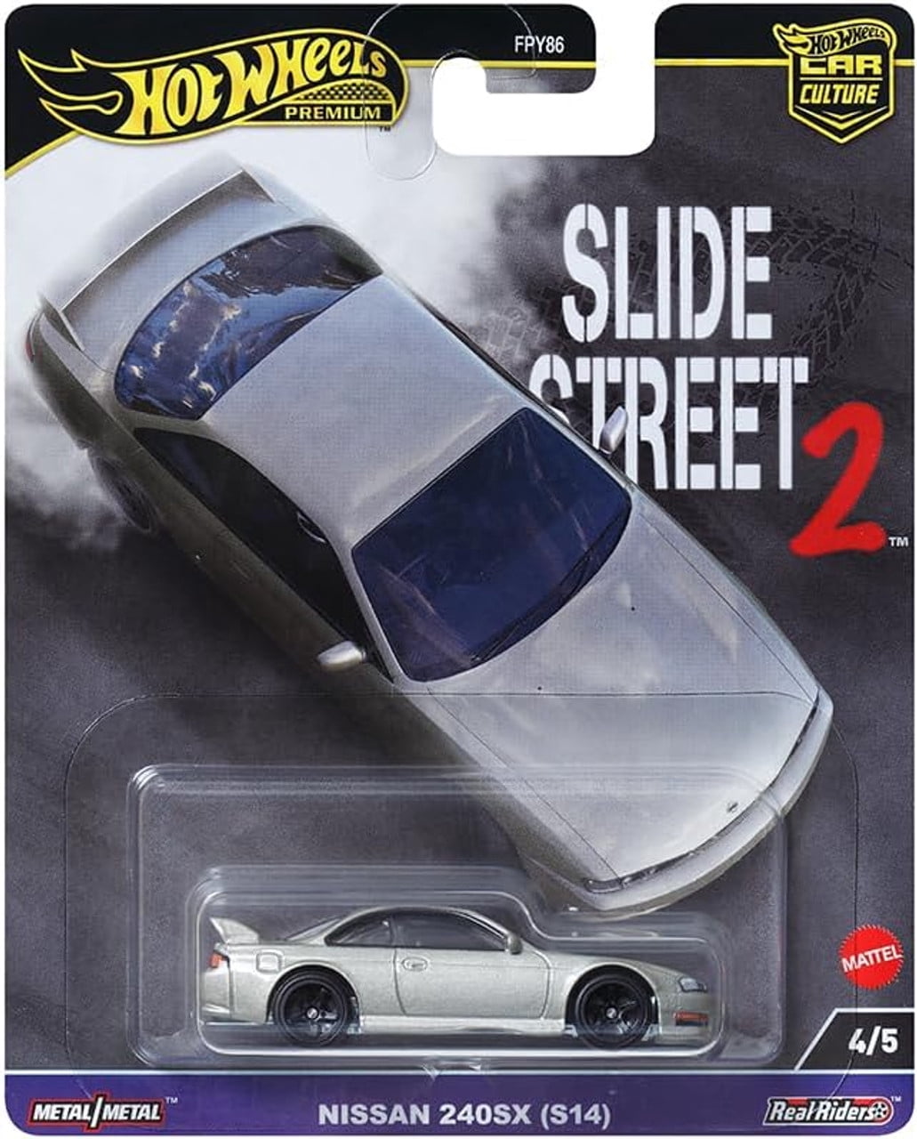 "Slide Street 2" 5 piece Set "Car Culture" 2024 Series H Diecast Model Cars by Hot Wheels