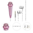 thumbnail image 1 of WASHWEPE Karaoke Machine Microphone Portable Vocal Microphone Silver Singing 1Pcs, 1 of 8