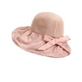 thumbnail image 2 of Deago Womens Mesh Sun Hats Wide Brim UV Protection UPF 50+ Summer Hat Foldable Beach Hats for Women (Pink), 2 of 8