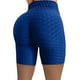 thumbnail image 4 of Gibobby Shorts Gym Mujer Pantalones de yoga para mujer Pantalones de entrenamiento de cintura alta Pantalones cortos deportivos casuales(Azul, S), 4 of 4