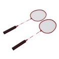 thumbnail image 1 of Juego De Raquetas De Bádminton, Set De Bádminton De aleación De Hierro Con 3 Trutas De Transporte Para Juegos De Patio Trasero Al Aire, 1 of 7