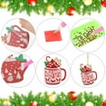 thumbnail image 6 of 15PCS Christmas Diamond Painting Keychain Set with 5D DIY Diamond Art, Perfect for Christmas Crafts and Home Decor, 6 of 7