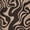 Brown Black, variant on Homewish Retro Wavy Swirl Twin Sheets,Aesthetic Geometric Bedding,Brown,3-Piece,1 Fitted Sheet and 1 Pillowcase
