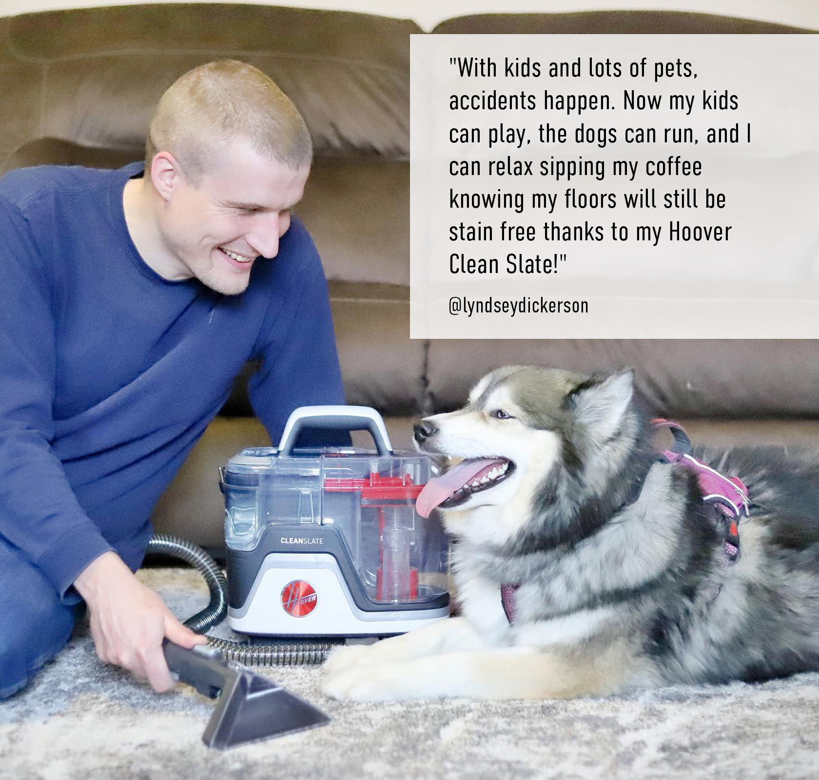 Hoover CleanSlate Portable Carpet and 
